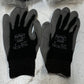 24 Pairs of Ansell HyFlex Lite Gloves 11-600 Black/Gray