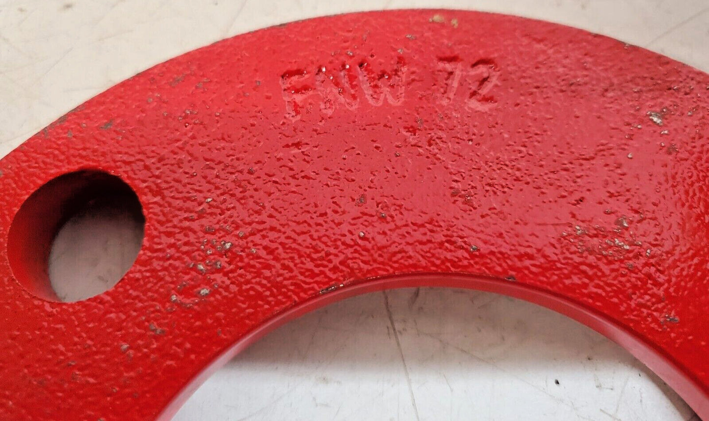 FNW IPS Ductile Iron Painted Back-Up Angled Face Ring Flange FNW-72