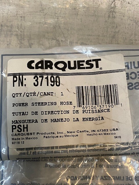 Carquest 37190 Power Steering Hose