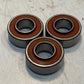3 Quantity of NTN 8016 Single Row Radial Ball Bearings 16x35x12mm (3 Quantity)