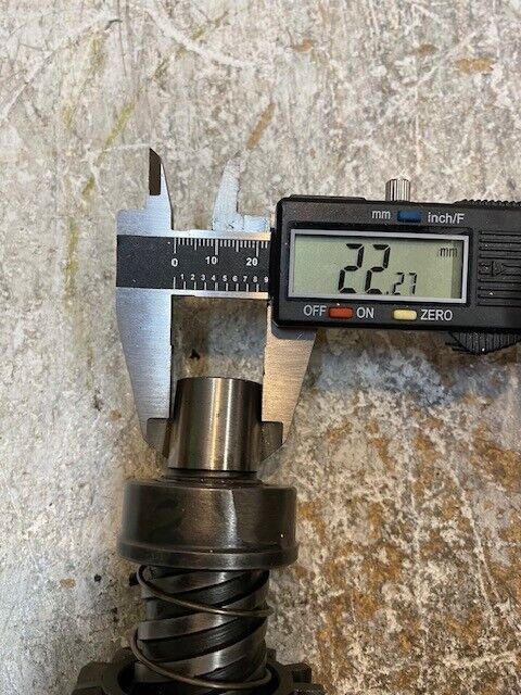 Air Starter Drive 2-25482 8-1/4" Long 22mm End 25mm ID