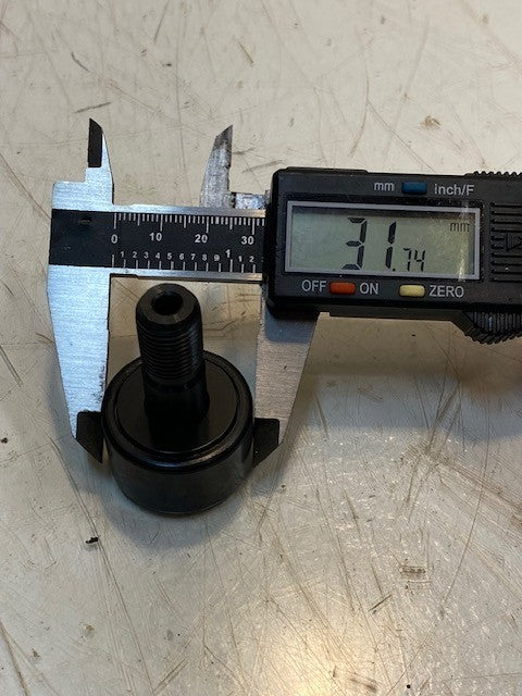 2 Quantity of RBC Bearings S40L Flat Cam Followers CF-1-1/4-S (2 Quantity)
