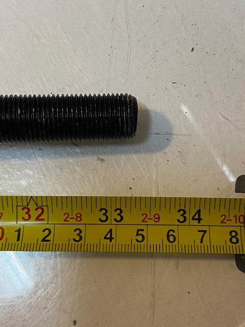 Steering Drag Link Tie Rod Assembly 33-1/4" Long 16mm Thread 28mm Shaft Dia.