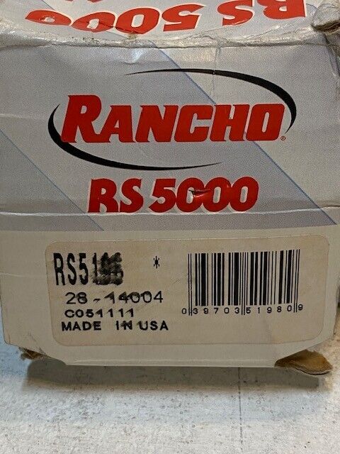 Rancho RS5000 Shock Absorber RS5198 | C110Y1 | 28-14004