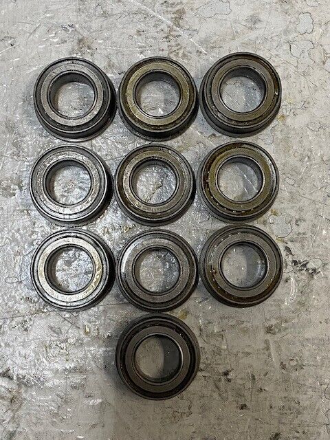 Pack of 10 150-020 3/4"x1-3/8" NBR Bearings 38x19x12 mm (10 Quantity)