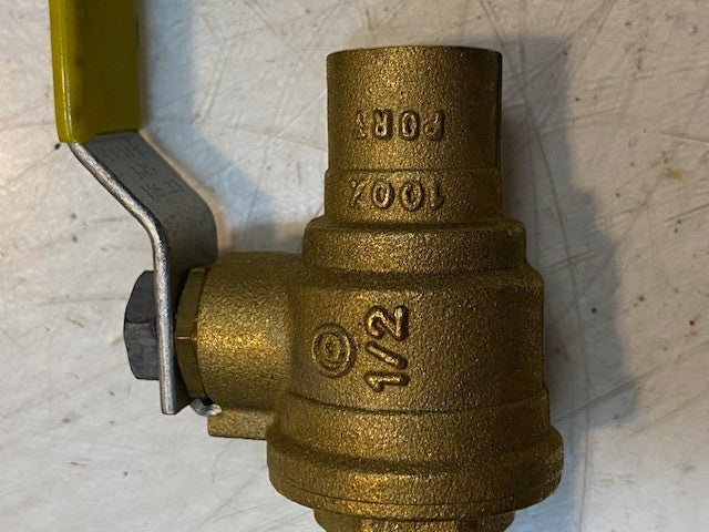 6 Qty of Jomar FIG S100N Super Balls 1/2" Solder Ends 150 WSP - 600 WOG (6 Qty)