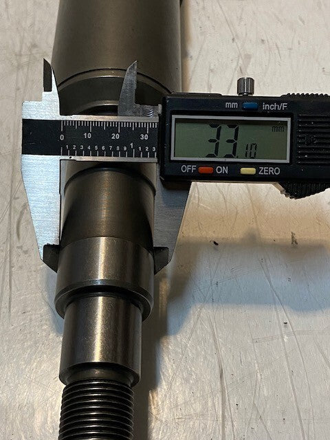 Drive Shaft 22mm Thread End 43mm 13-Spline End 30-Spline Center