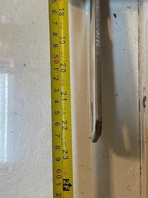 Nudge Bar U08413-17 | 16" H 22-1/2" D 37-1/2" W 63mm Thick 6-1/2" Between Bars