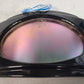 Curved Black License Plate Frame 6-3/4" x 3-3/4"