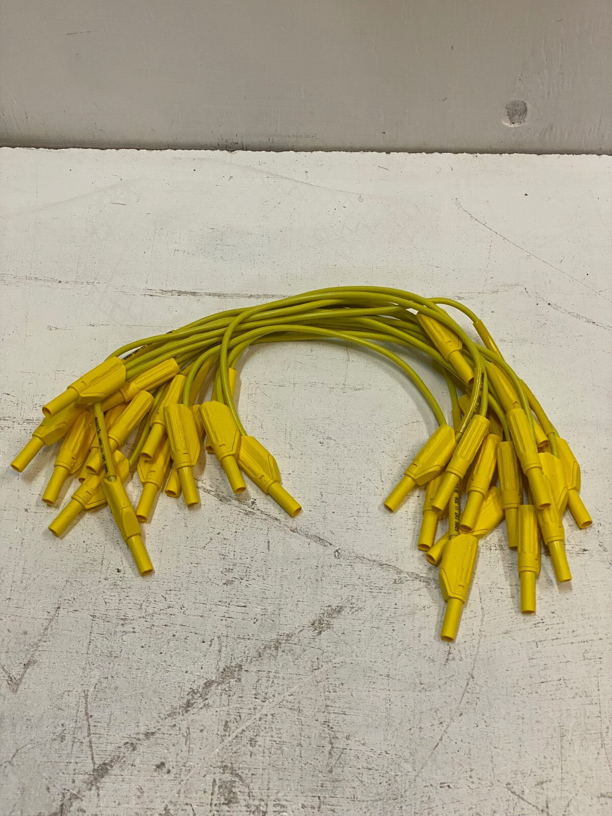 16 Quantity of CAT Yellow Connection Leads 16" L, 8951-20, D-61158 (16 Qty)