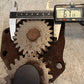 Diesel Engine Oil Pump Cast Metal With Two Drive Gears Heavy Equipment Motor