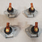 4 Quantity of Heavy Duty 1-Way Socket Connectors (4 Qty)