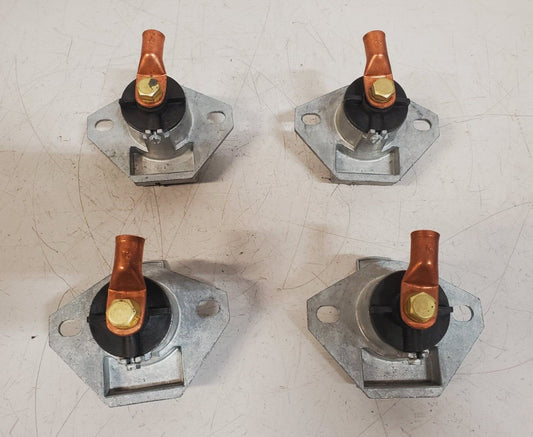 4 Quantity of Heavy Duty 1-Way Socket Connectors (4 Qty)