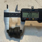 23 Quantity of Black Iron Reducing Coupling Fittings 11mm ID & 14mm ID (23 Qty)