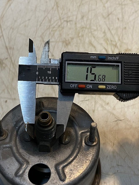 STEWART WARNER NOS VINTAGE 0-4000 RPM 3-3/8" MECHANICAL TACHOMETER 631CWY6