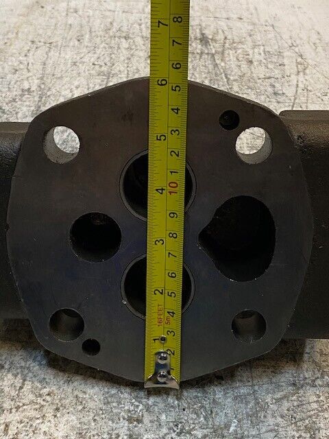 Motor Port End Flanged Cover 7-1/4" Long 6" Wide 3" Tall 17mm Holes