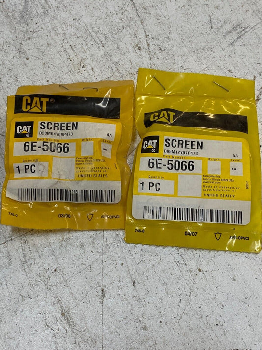 2 Qty of CAT Screens 6E-5066 Caterpillar (2 Quantity)