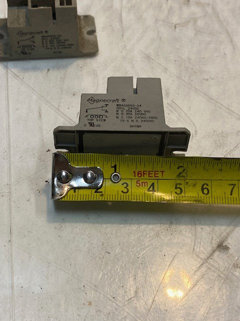 3 Quantity of Magnecraft Struthers-Dunn W9AS5D52-24 Coil 24VDC (3 Quantity)