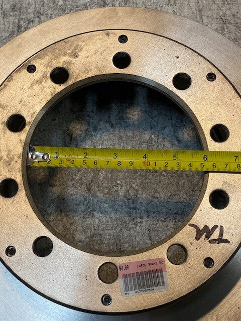 Performance Friction Brake Rotor 381.113.01 | 10-Bolt 6" Bore 15" Dia. 4-1/2" H