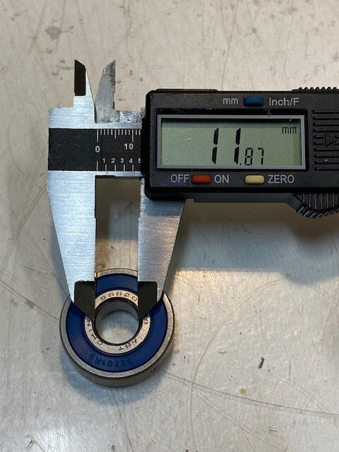 10 Quantity of ABT Bearings S6201RS | SS62012RS | 32mm OD 12mm Bore (10 Qty)