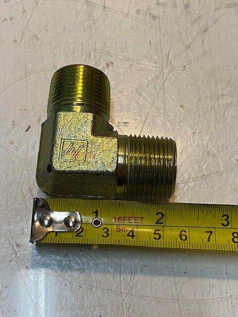 15 Quantity of 90 Degree Elbow Male to Male Pipe Fittings 12 | 27mm Thread