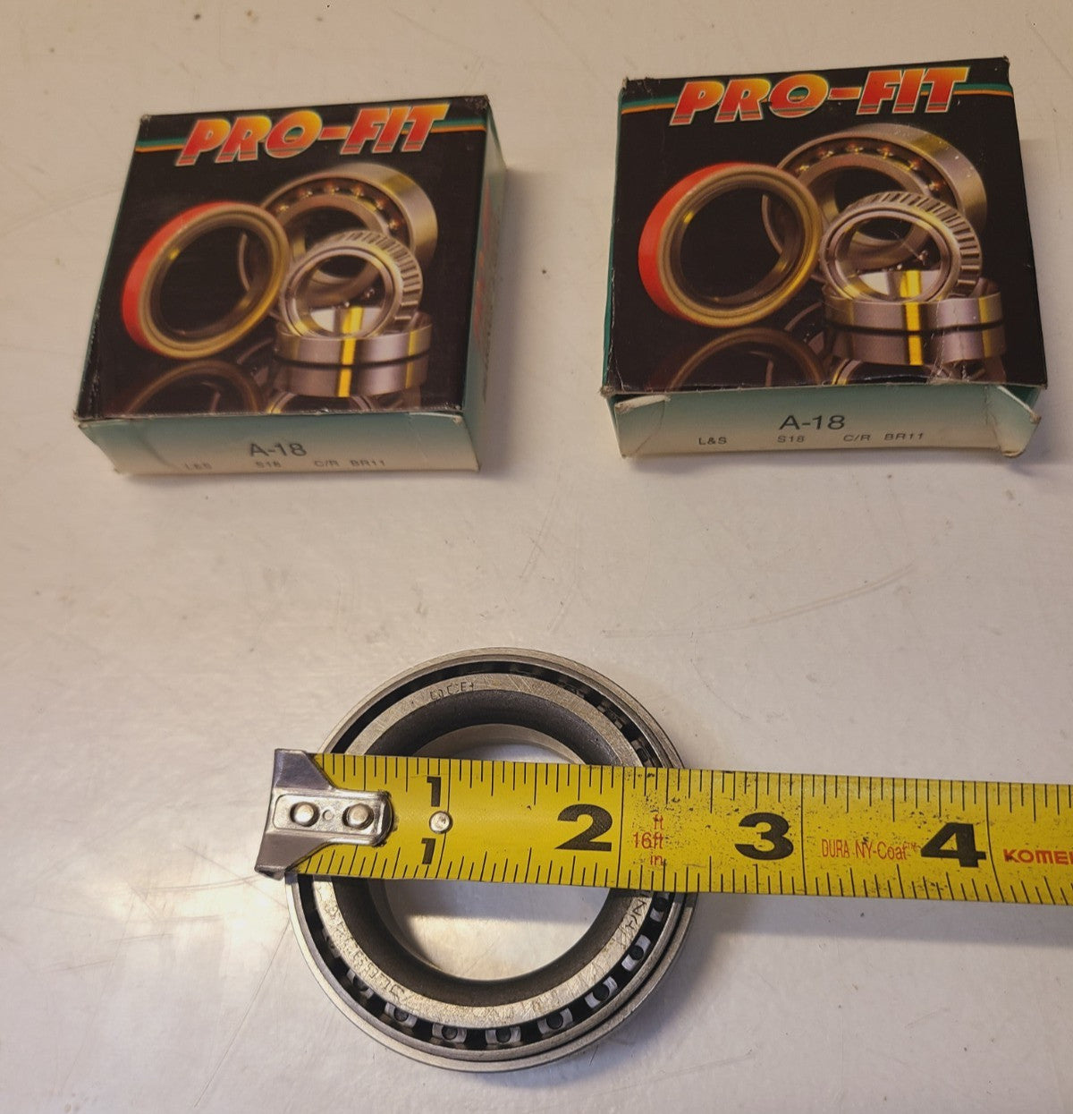 4 Qty of Pro-Fit Mix Bearings 1 Unit A16 | 2 Units A-18 | 1 Unit M88010 (4 Qty)