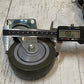 2 Pack of Equiptment Plate Casters with 4in Polyurethane Wheels (2 Quantity)