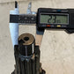 Bull Pinion Shaft 7" Long 39mm 14-Teeth 64mm 10-Teeth 24mm End 35mm End