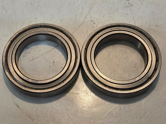 2 Quantity of Metal Shielded Ball Bearings 6013Z | 100 mm OD 65 mm Bore (2 Qty)