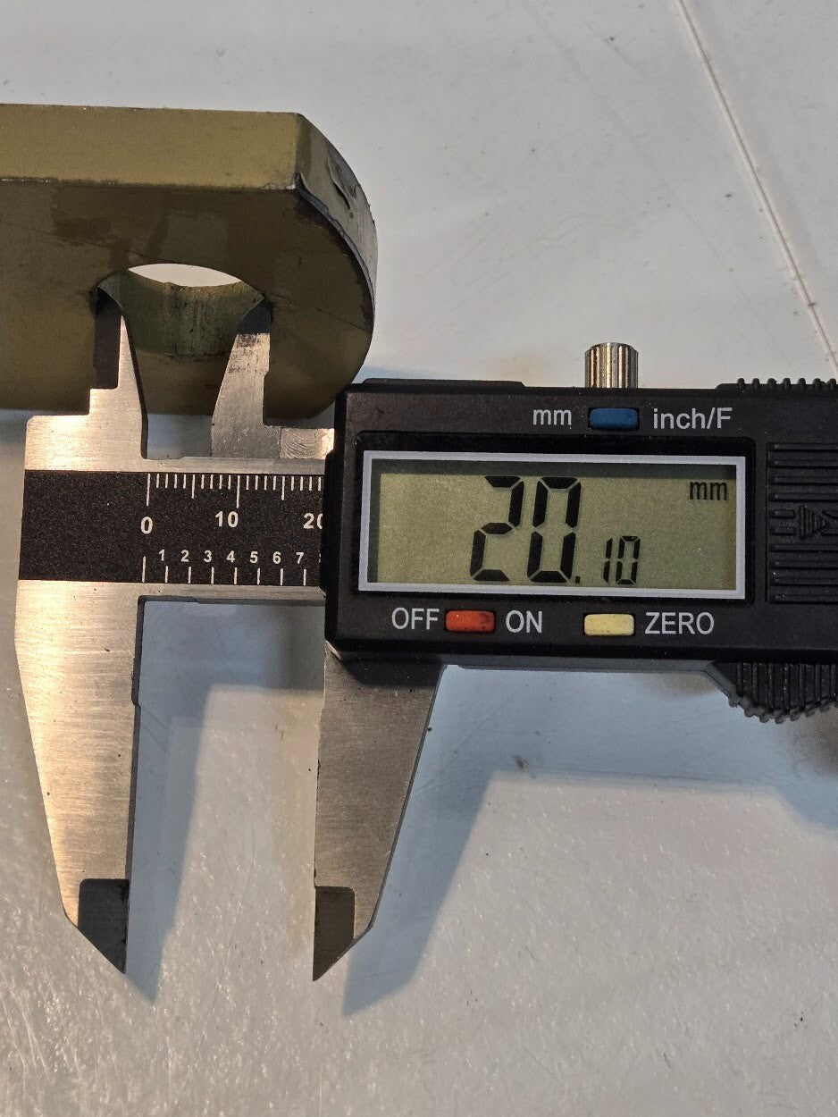 Land Pride Box Scraper Hitch Top Rear Brace 303-121D | 34" Long 2" Wide