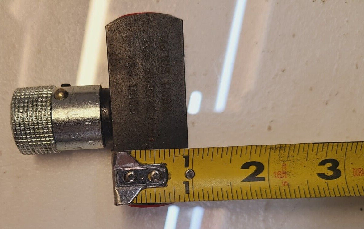 DMIC Needle Valve NV2H-0375N | 5000 PSI 345 BAR MAX BGPM 30LPM