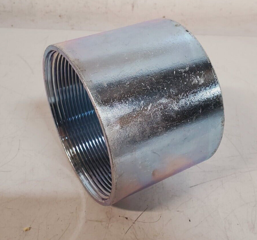 EC Galvanized Conduit Coupling 4" GAL CPLG | 4"GALCPLG