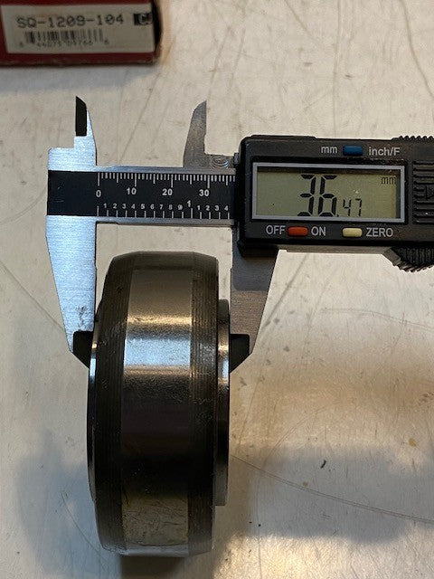 3 Quantity of Precision Consolidated Bearings SQ-1209-104 | W209PPB-7 (3 Qty)