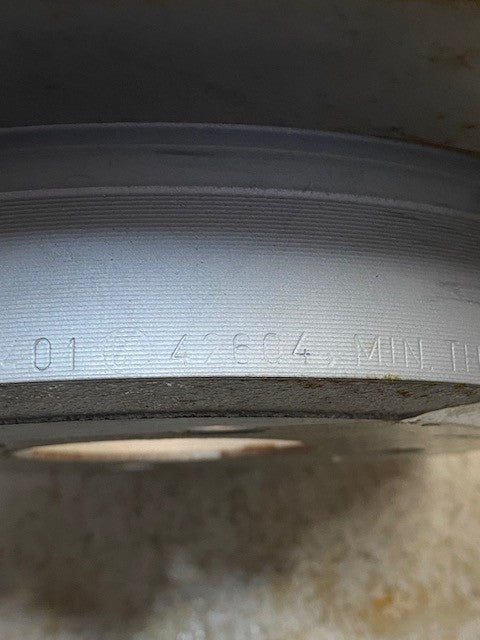 Automotive Disc Brake Rotor 42604 | 4x72mm Bolt Pattern 64mm Bore 10" OD