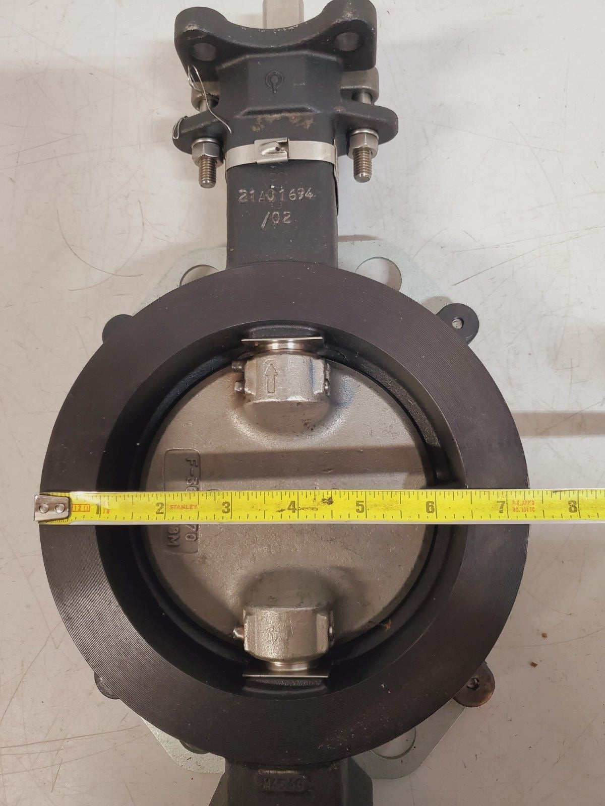 Keystone K-LOK Flow Control Butterfly Valve 5" | 21A01694/02 | F-360/370 CF8M