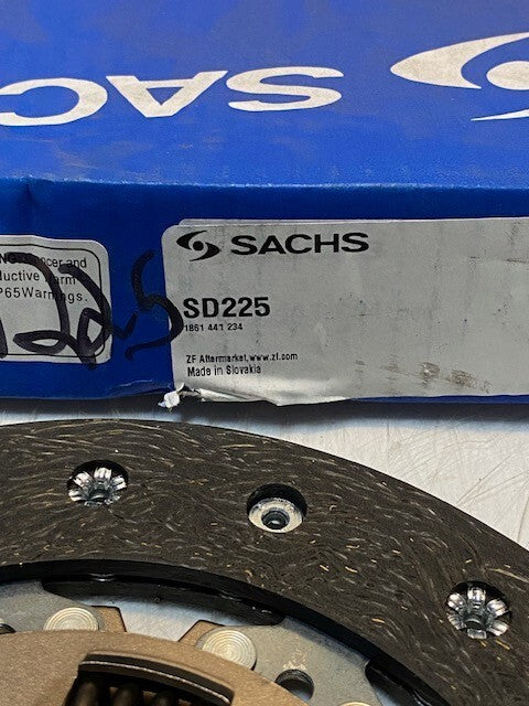 Sachs Clutch SD225 | 1861-441-234 | 20mm Bore 8-3/16" OD 24-Spline