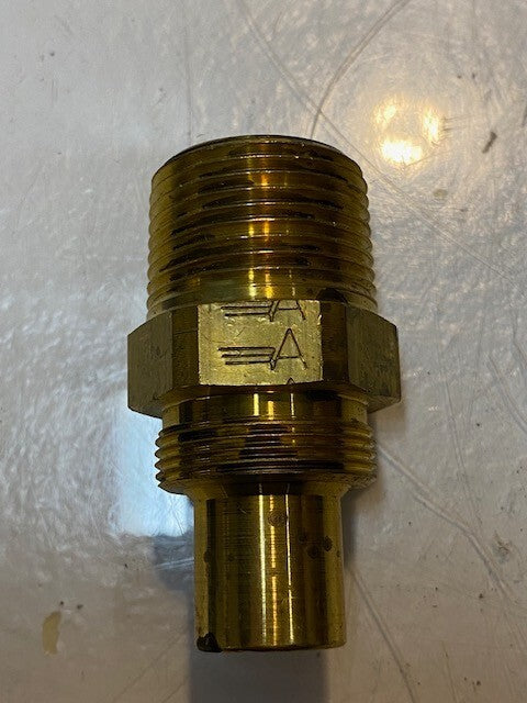 10 Quantity of Hydraulic A-12 Hex Fittings 17mm Nose 15mm ID 27mm Thread 18mm ID