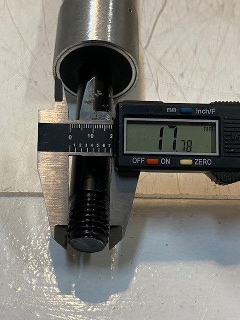 Springfield Marine King Pin Boat Seat Post 8123050 Class B  25-1/2" Long