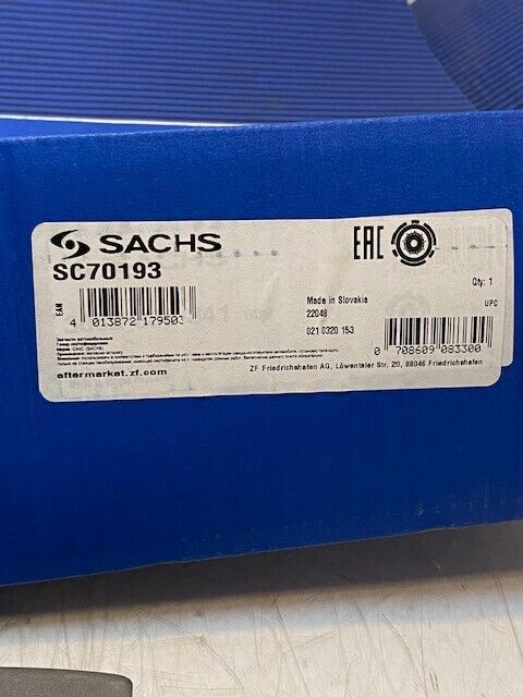 Sachs Clutch Cover Pressure Plate SC70193 | 3082306341 | 11L21 | 51mm Bore