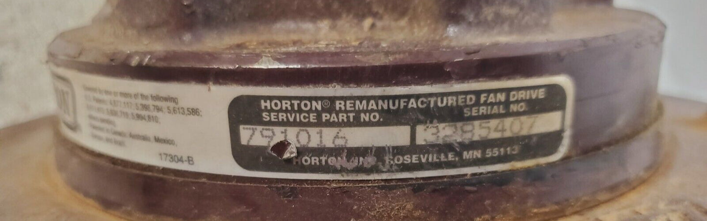 Horton Remanufactured Fan Clutch Assembly 791016 | 3285407 | 601158