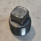 32 Quantity of 3/4" MPT Galvanized Plugs | 5/8" Square Drive (32 Quantity)