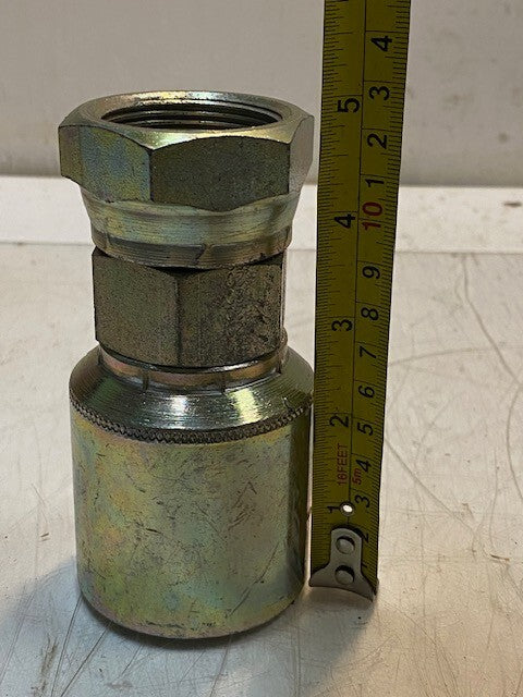 Hydraulic Hose Crimp Fitting 43020U | 12 | 620 | 4BR | 39mm Thread 60mm OD