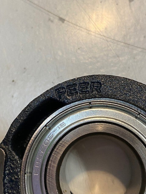 PEER 2-Bolt Flange Bearing Unit FX205 FHS205-16 | 25mm Bore 3-1/2" L x 2-1/2" W