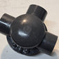 CPVC 3-Way Diverter Valve for 2" Pipe | Missing Handle See Pictures