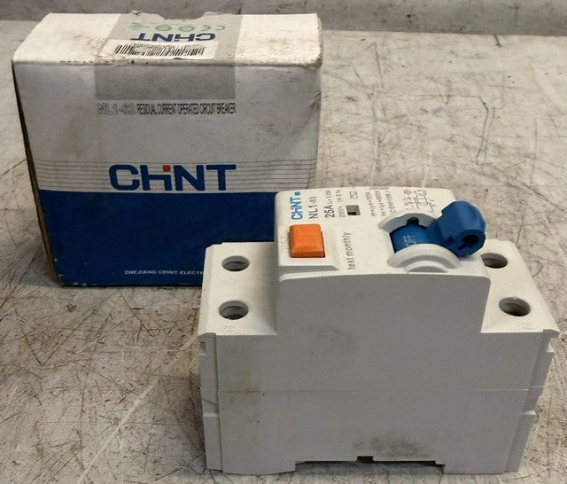 Chint NL1-63 | 25A Residual Current Circuit Breaker Electrical Safety Unit
