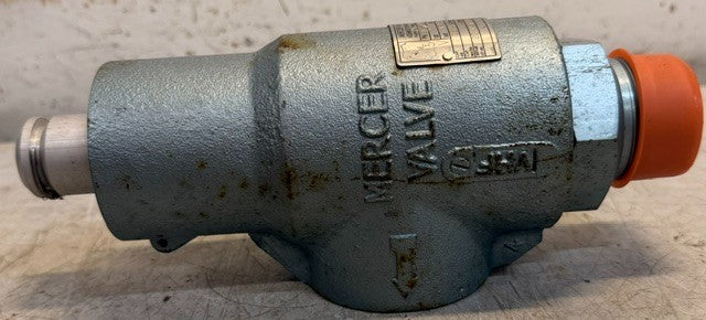 Mercer Valve 9100 Series Threaded Pressure Relief Valve 91-34G51V11NX1