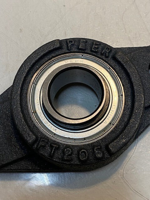 Peer 2-Bolt FT205 Flange Bearing UC205-16 | 25mm Bore 13mm Bolt Holes