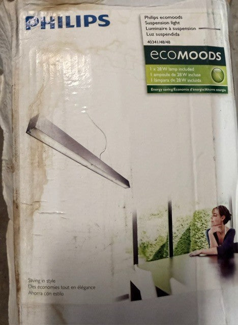 Philips Eco Mood Suspension Light 46.5 In Hanging Ceiling Fixture With G5 4-Pin
