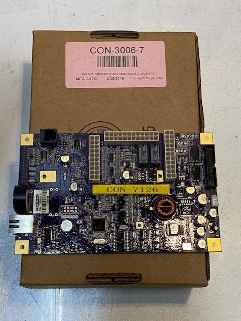 Turbochef Service Kit, Control Board Enc CON-3006-7