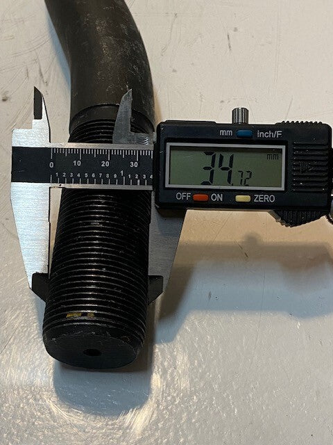 Tie Rod End 35mm Thread Bottom End 16mm Thread Nose End